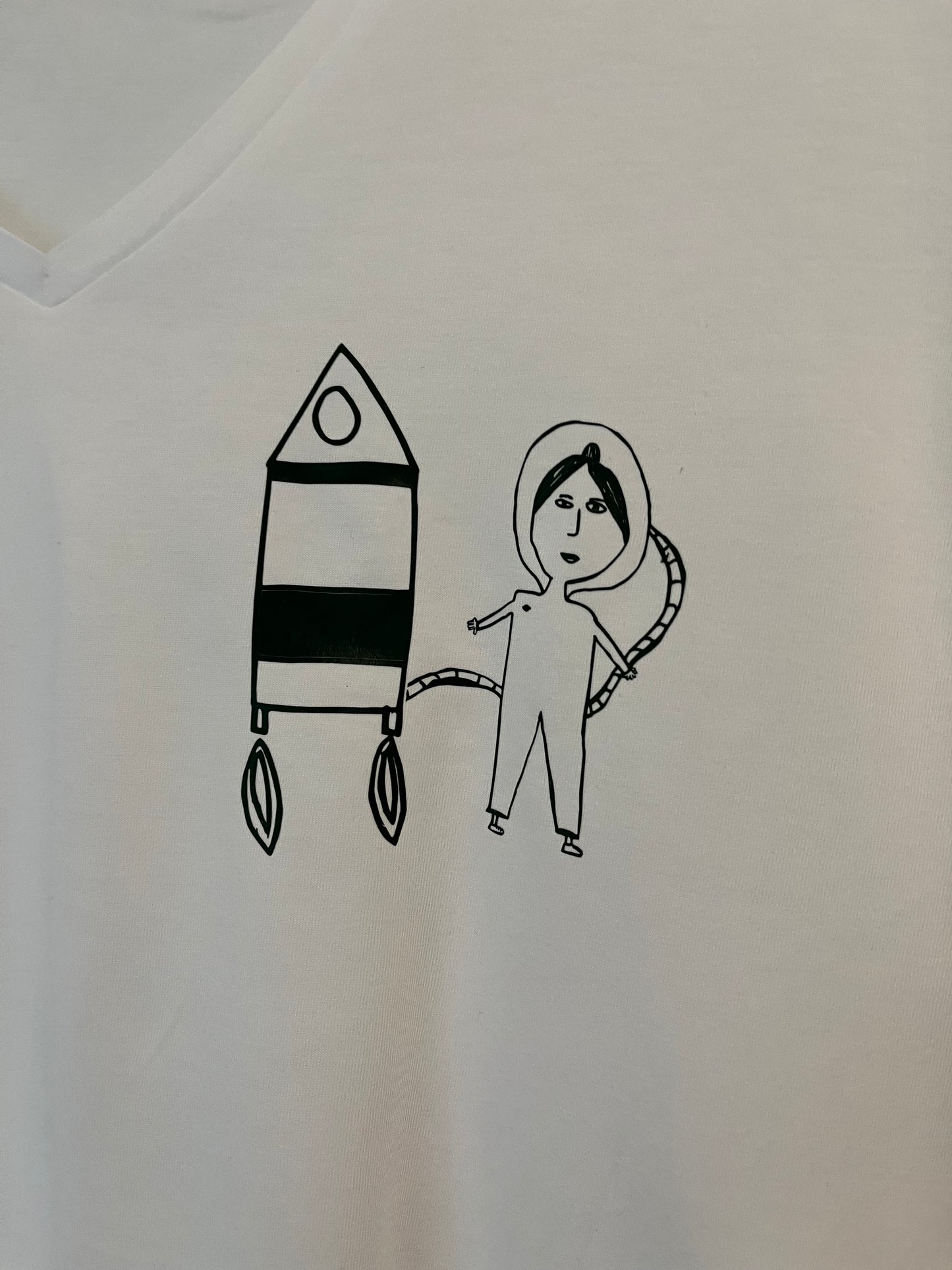 Ruimtemeisje - classic T-shirt