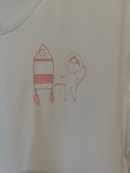 Ruimtemeisje - classic T-shirt